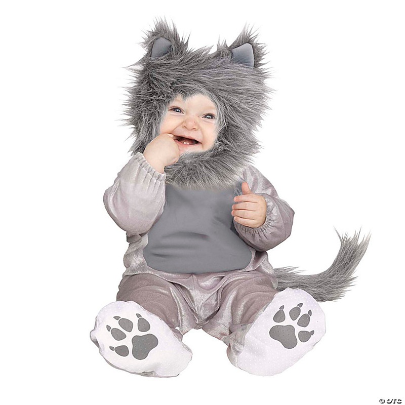 Baby Gray Wolf Cub Costume