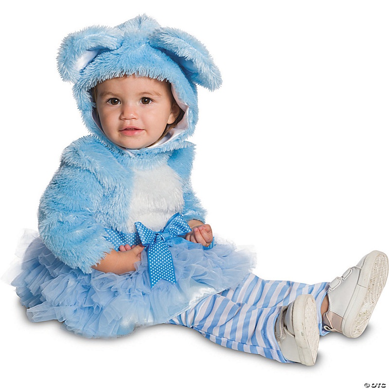 Baby/Toddler Girls Blue Bear Costume Dress