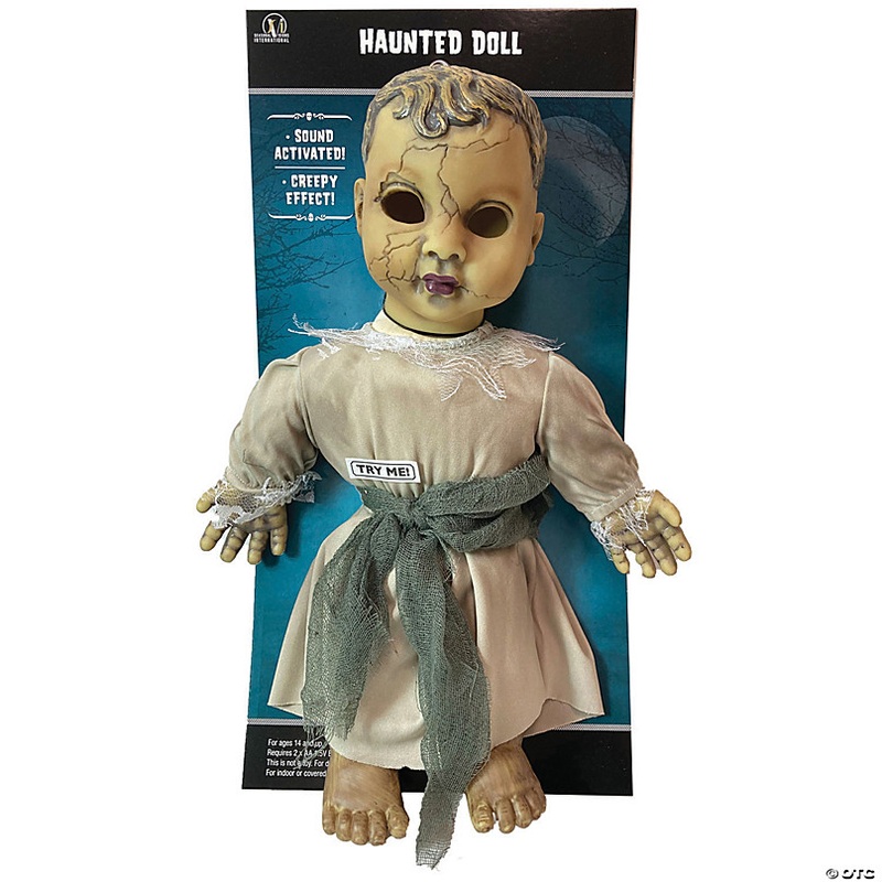 15 Haunted Doll With Sound in Bag