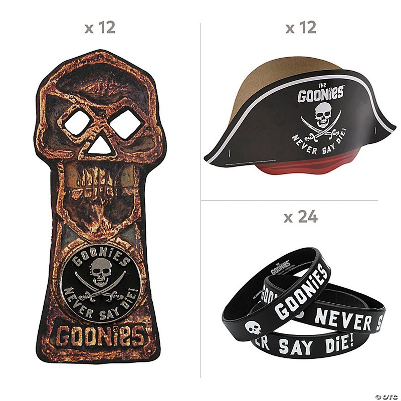 48 Pc. The Goonies Party Handout Kit for 12