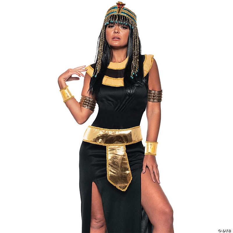 Adults Gold & Black Egyptian Costume Accessory Kit - One Size