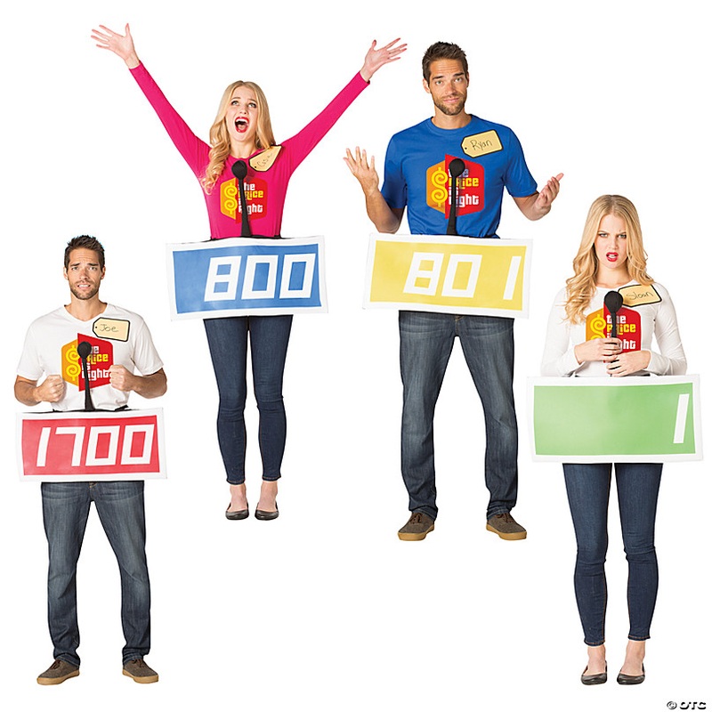 Adults The Price Is Right Row Costume