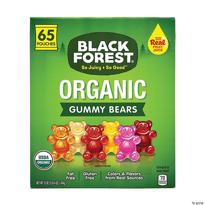 Black Forest Organic Gummy Bears, 0.8 oz, 65 Count