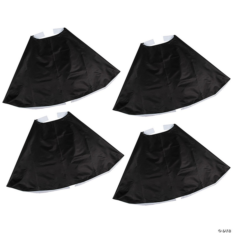 Bulk 12 Pc. Kids Black Capes