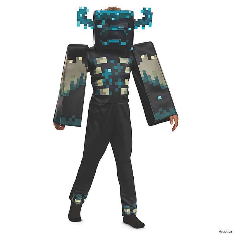 Kids Deluxe Minecraft Warden Costume