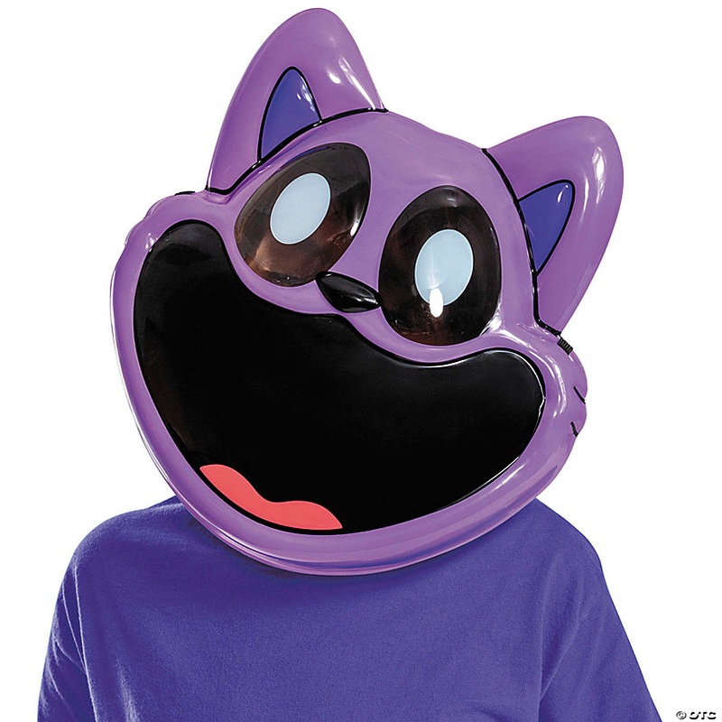 Kids Poppy Playtime Catnap Mask Costume Accessory