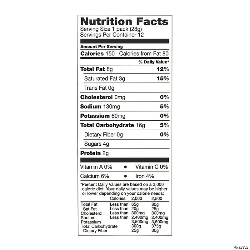 RITZ BITS Cheese Sandwich Crackers, 1 oz, 48 Count