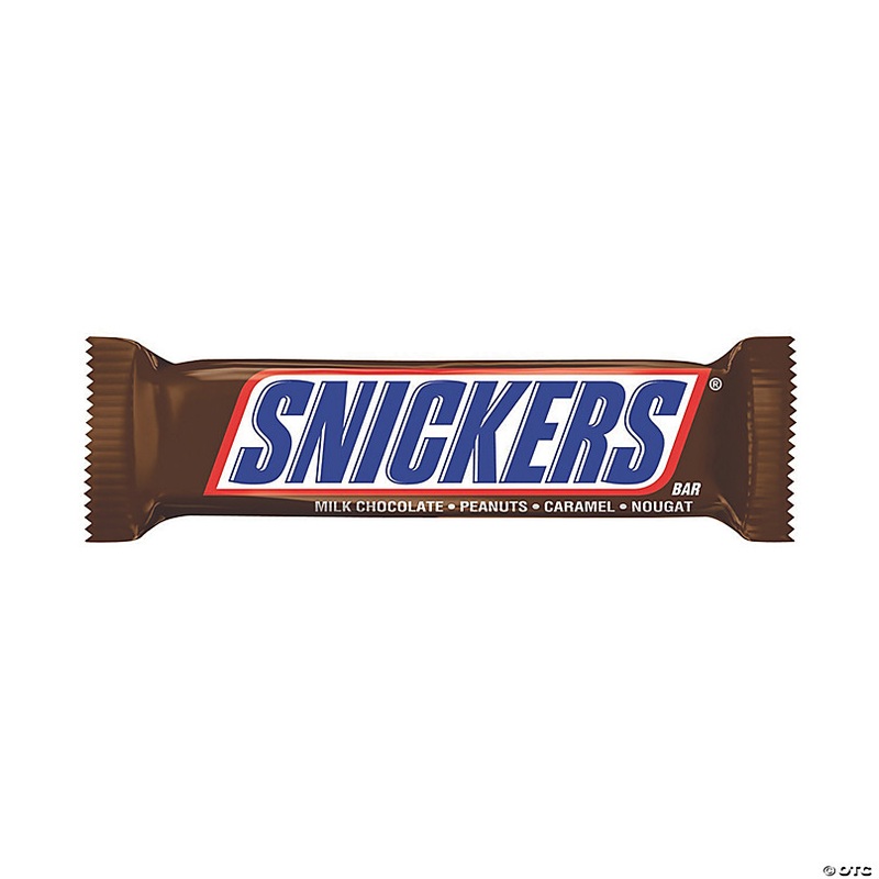 SNICKERS Full Size Candy Bar, 1.86 oz, 48 count