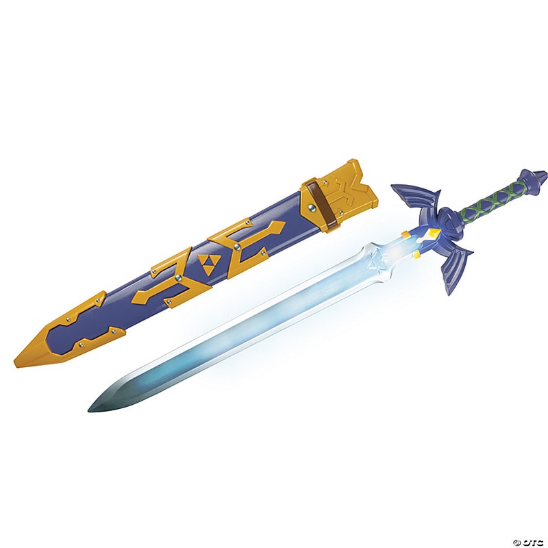 29 Legend of Zelda Link Light-Up Master Sword Toy Weapon
