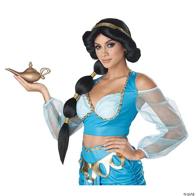 Adults Black Desert Princess Wig