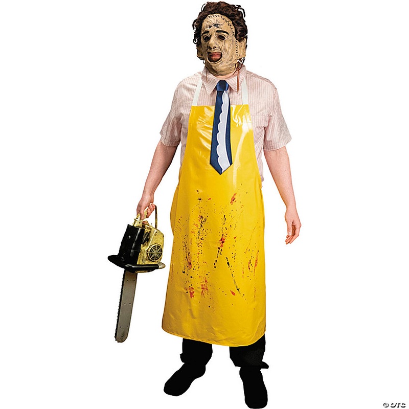 Adults The Texas Chainsaw Massacre Leatherface Mask & Costume Set - Large