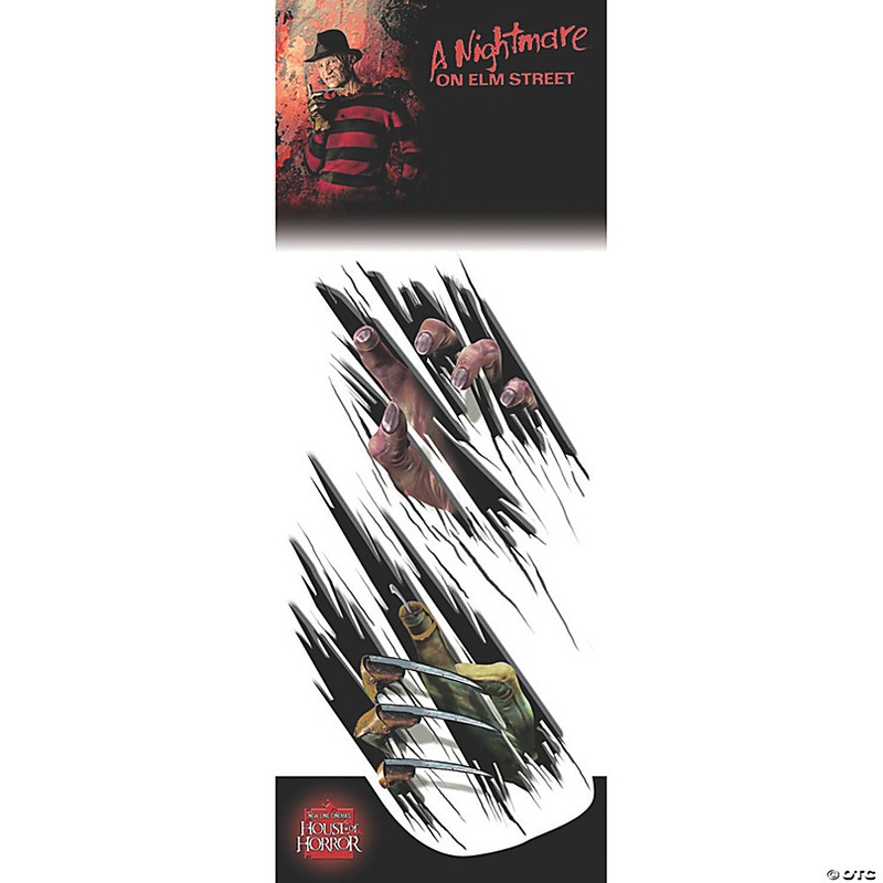 Freddy Krueger Gory Claw Floor Decal