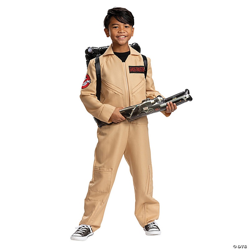 Kids Deluxe 80's Ghostbusters Costume