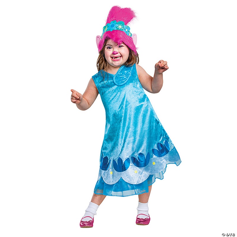 Kids Trolls Poppy Adaptive Costume