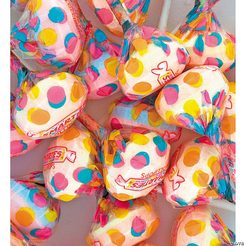 38.46 lbs. Bulk 2000 Pc. Smarties Original Lollies Hard Candy Lollipops