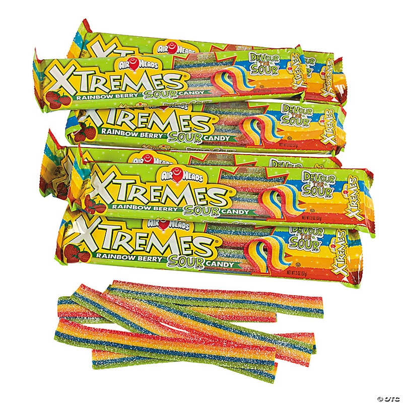 AirHeads Xtremes Sour Belts - 18 Pc.