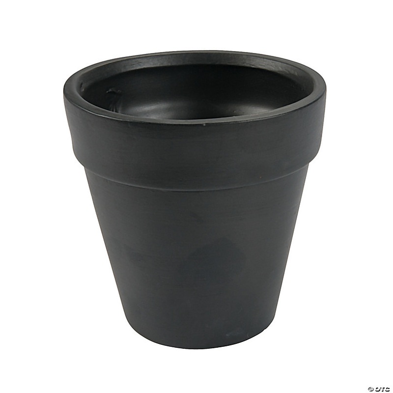 Ceramic Chalkboard Flower Pots - 12 Pc.