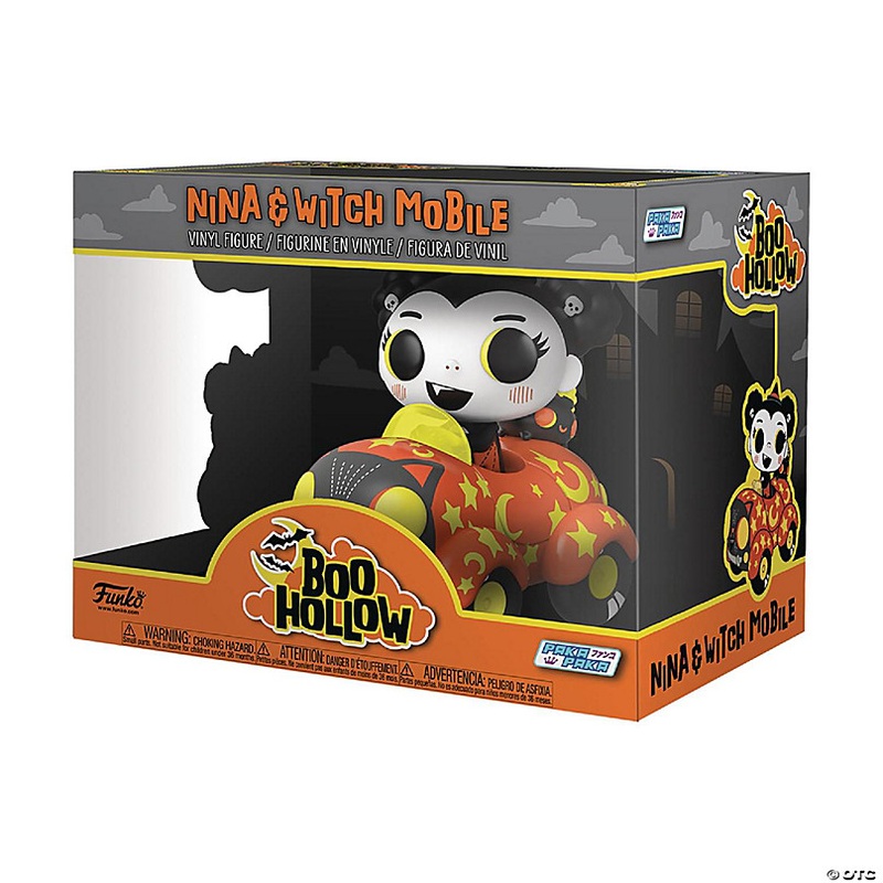 Funko Boo Hollow Paka Paka Vinyl Figure  Nina in Witchmobile