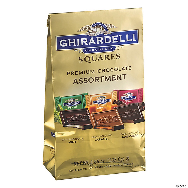 Ghirardelli Chocolate Squares Premium Assortment, 4.85 oz, 3 Pack