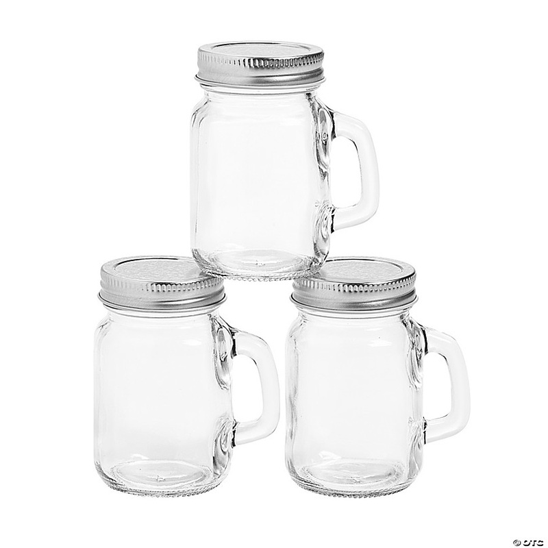 Mason Jar Shot Glasses - 12 Pc.