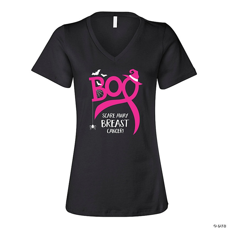 Scare Away Breast Cancer Womens T-Shirt