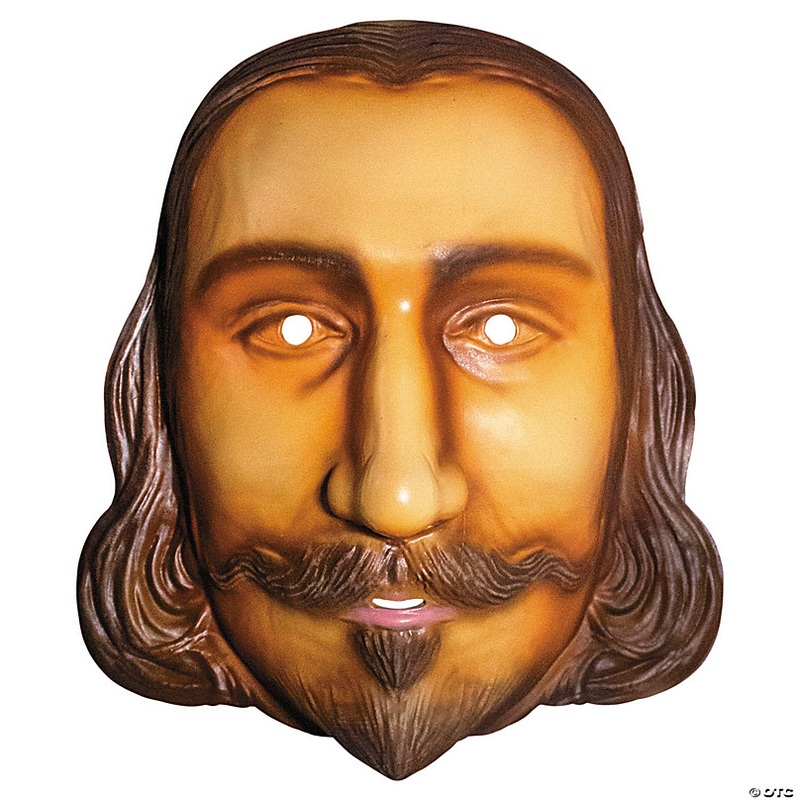 Thanksgiving John Carver Overhead Plastic Mask - One Size