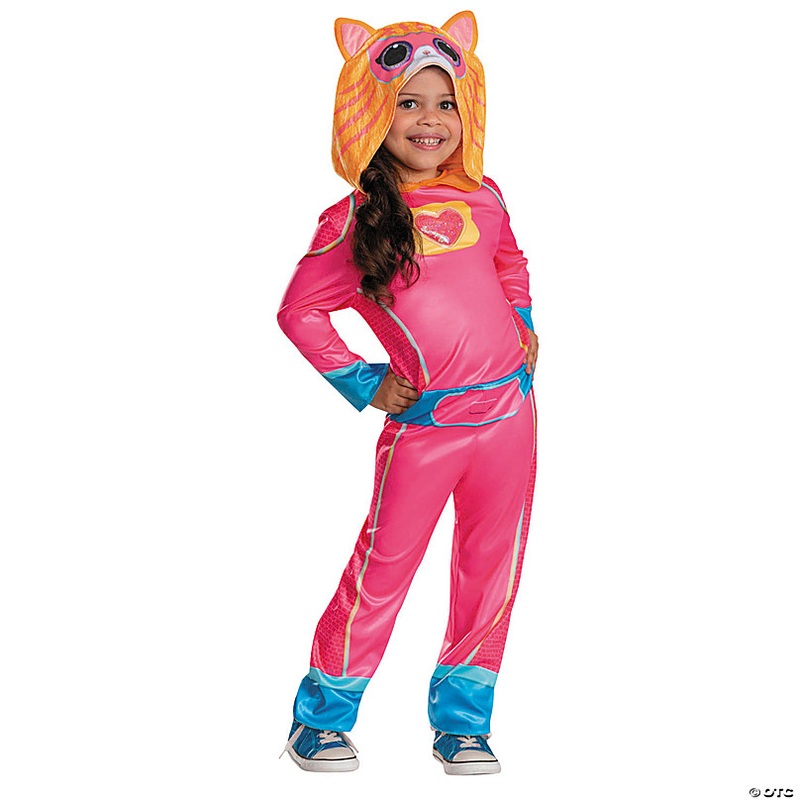 Toddler Classic SuperKitties Ginny Hooded Jumpsuit Costume