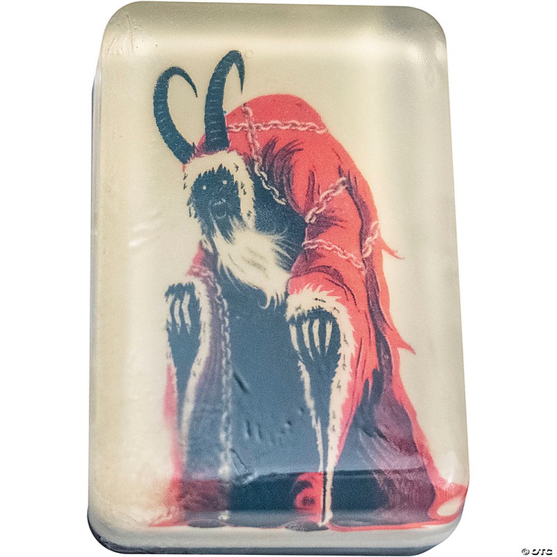 4.5 oz. Krampus Krampus Image Soap Bar with Peppermint & Pine Scent