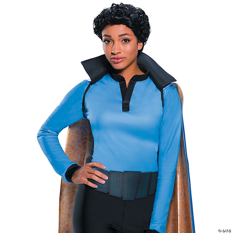 Adult Star Wars Classic Lando Calrissian Wig & Mustache - 2 Pc.