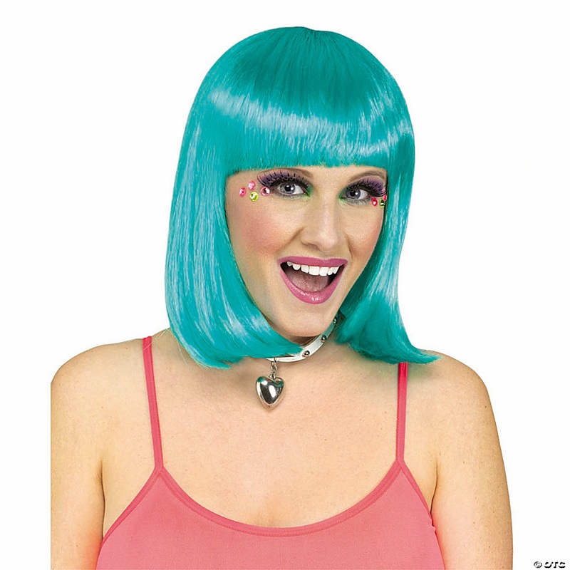 Adults Pageboy Sherbet Colors Short Hair with Bangs Wig - One Size
