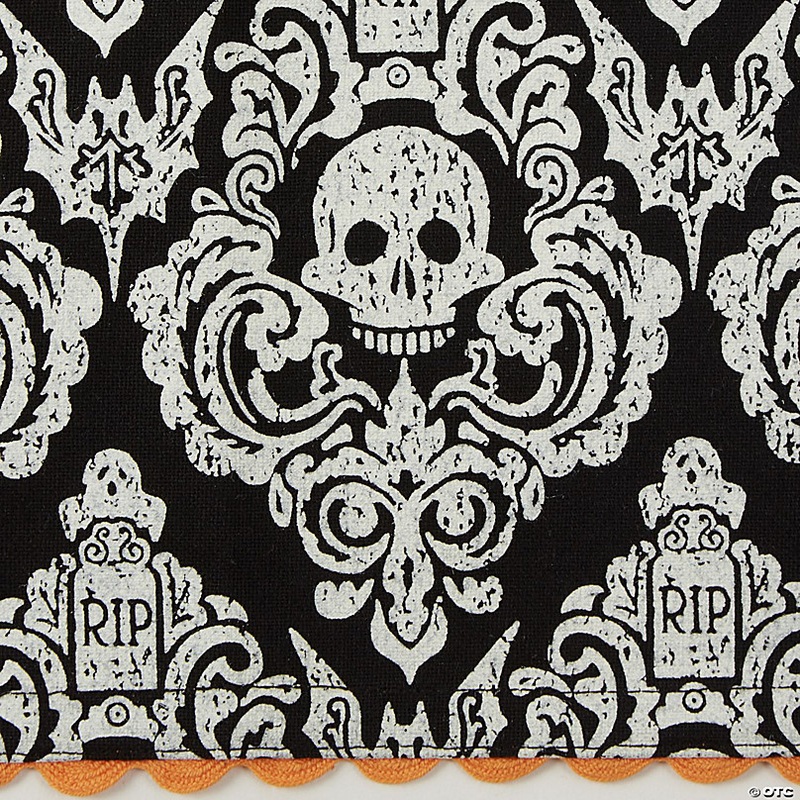 Asst Haunted Hallow Embellished Dishtowel (Set Of 3)