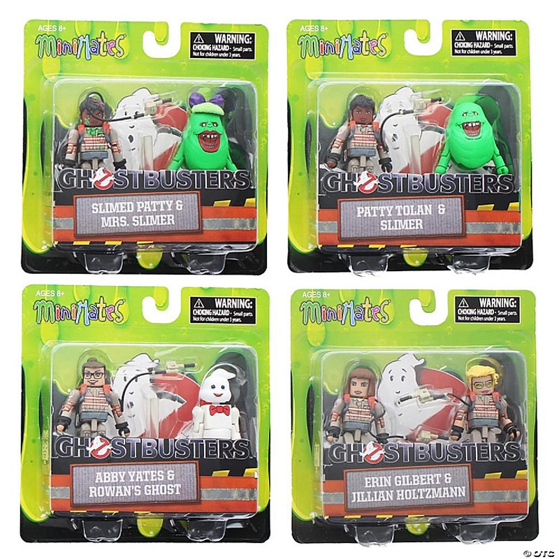 Ghostbusters 2016 Minimates 2-Pack: Set of 8