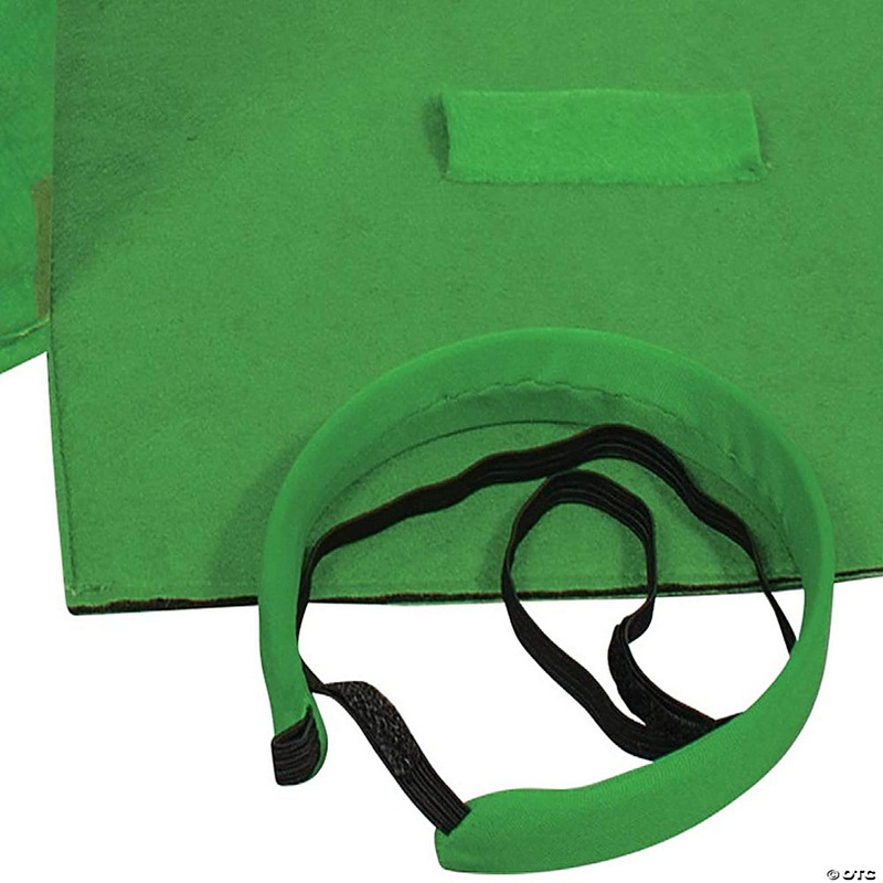 Minecraft Creeper Headpiece/Block Head Costume Mask  One Size