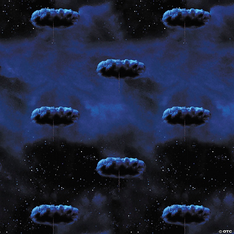 NOPE Cloud Blue & White Printed Wrapping Paper