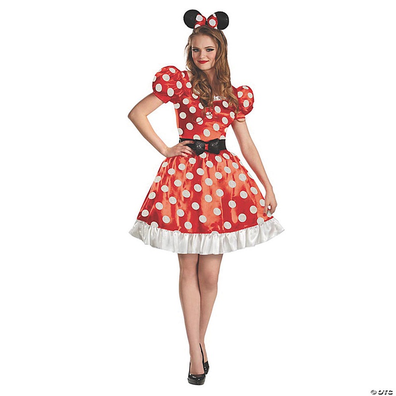 Women's Classic Red Minnie Mouse Costume
