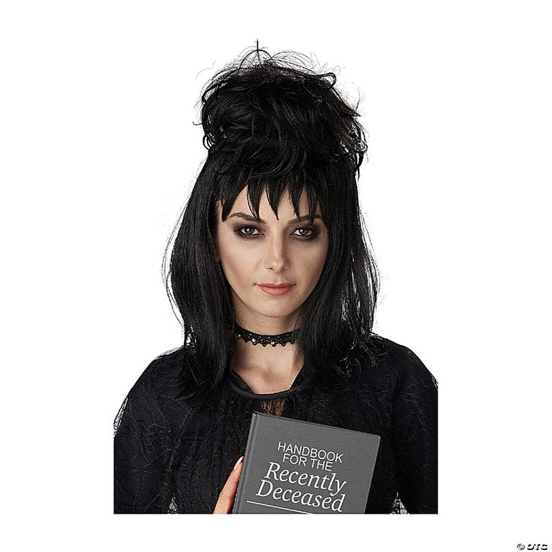Beetle Girl Adult Costume Beetlejuice Wig
