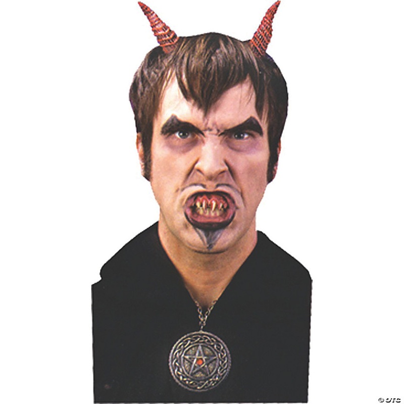 Devil Instant Costume Accessory Kit with Teeth