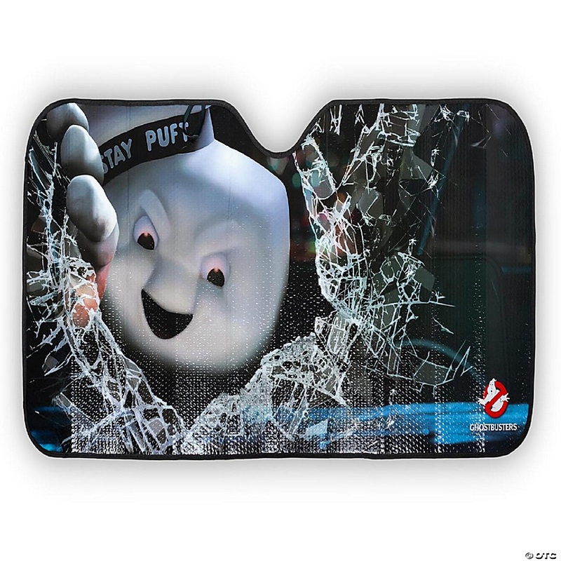 Ghostbusters Angry Stay Puft Marshmallow Man Car Sunshade  58 x 27.5 Inches