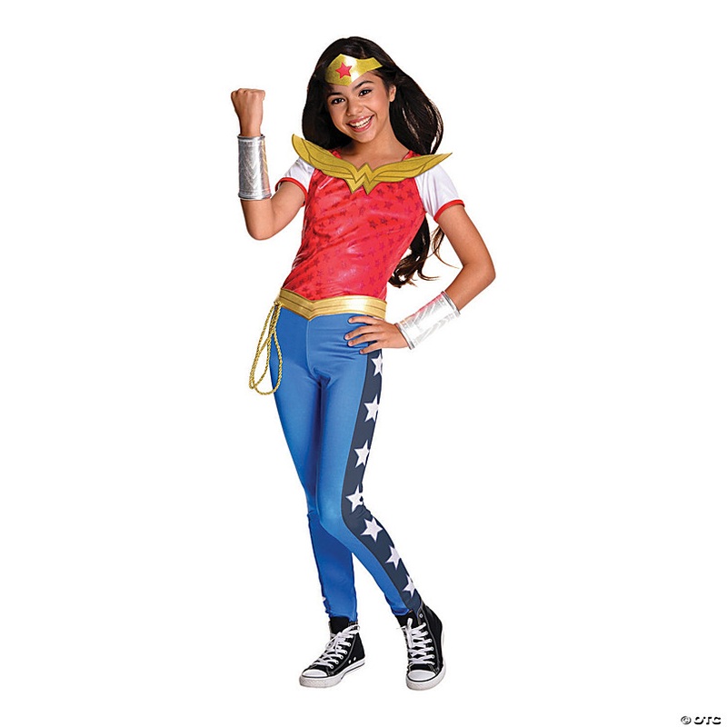 Girl's Deluxe DC Superhero Girls Wonder Woman Costume