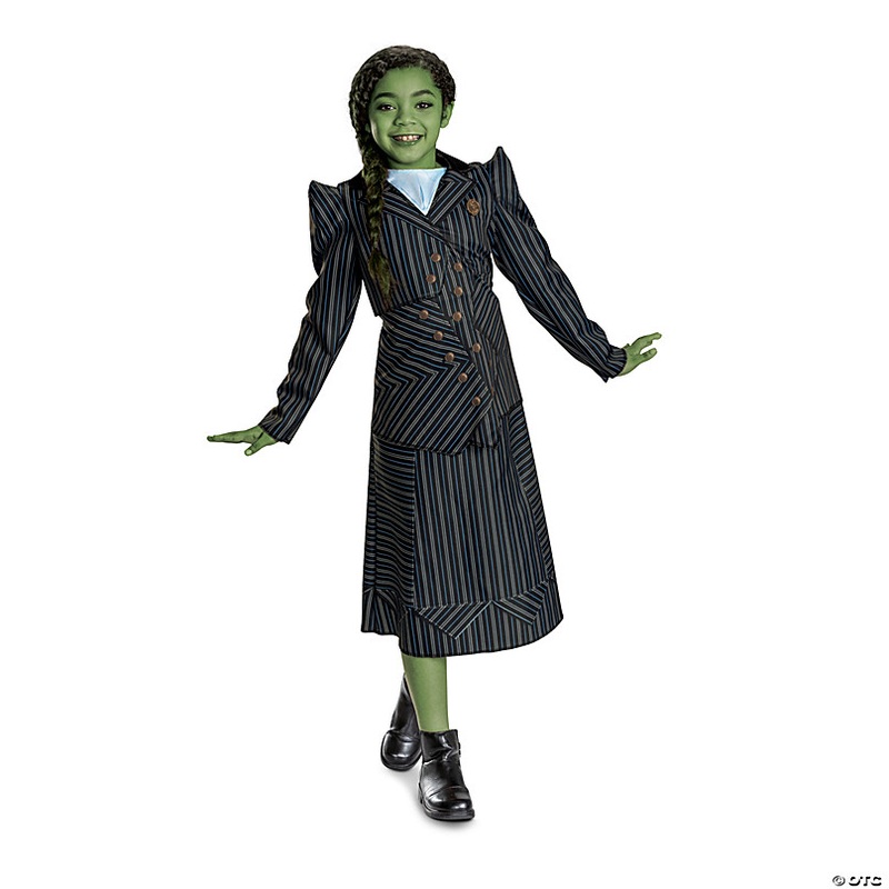 Kids Classic Wicked Elphaba Shiz University Dress Costume