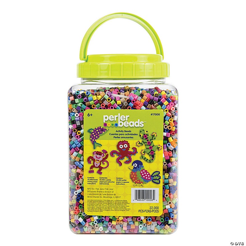 Perler Beads Jar - 22,000 Pc.