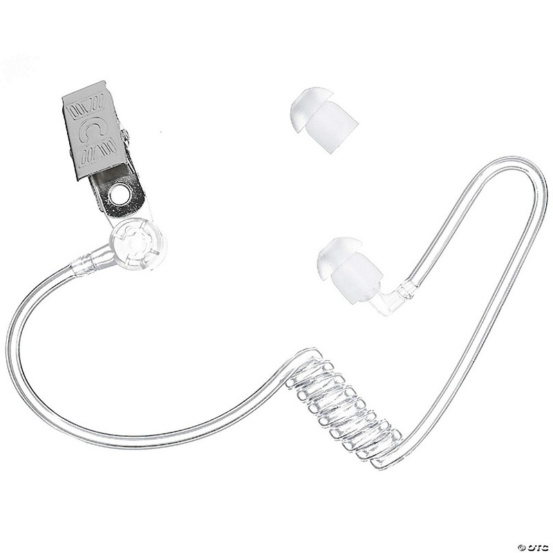 Secret Spy Earpiece Headphones - FBI CIA Secret Service Security Guard Ear Piece Costume Accessory for Kids
