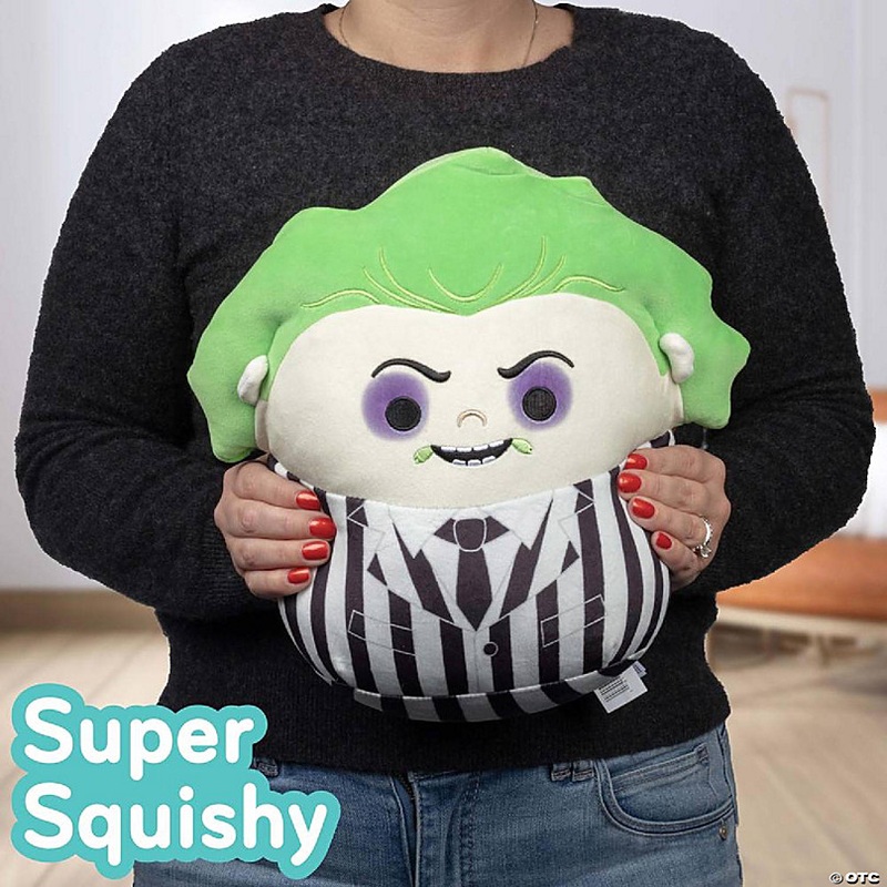 Squishmallows Original 10-Inch Beetlejuice Plush - Collectible Stuffed Animal - Gift for Kids, Girls & Boys