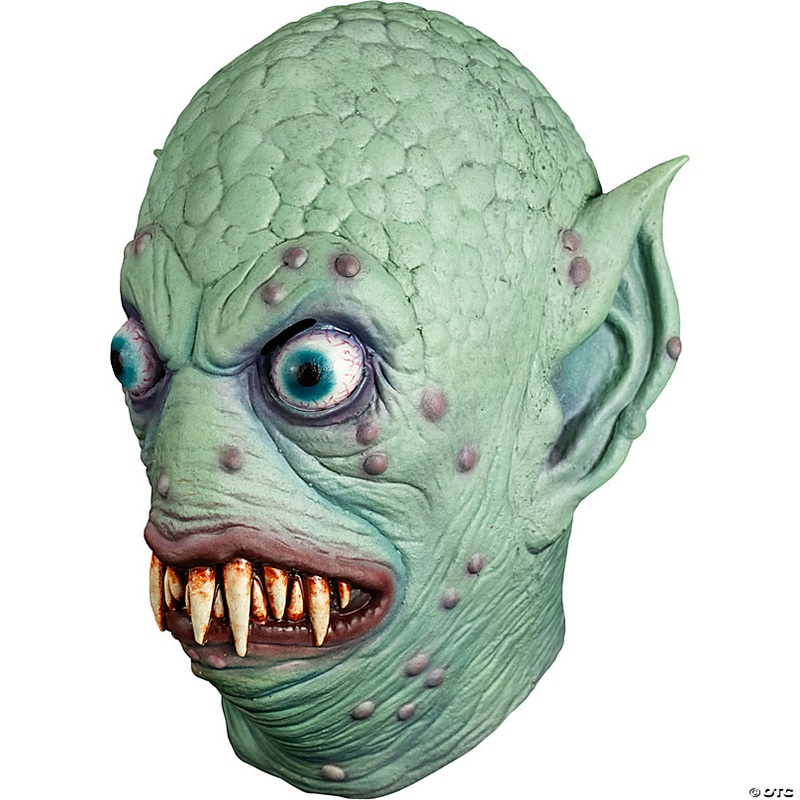 Adults Collier Wilmes Green Beach Goon Latex Overhead Mask - One Size