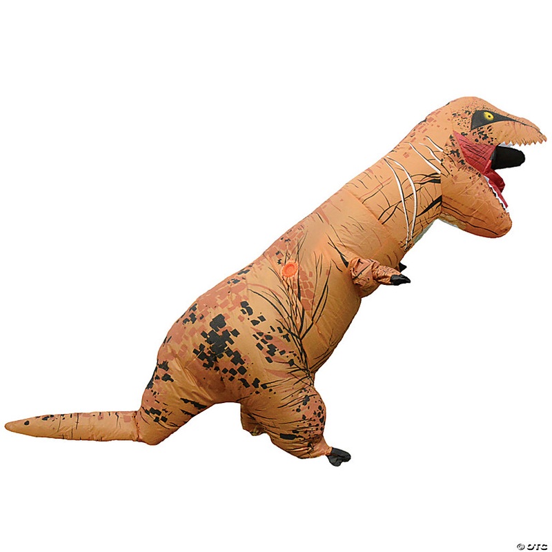 Adults Inflatable Brown T-Rex Costume