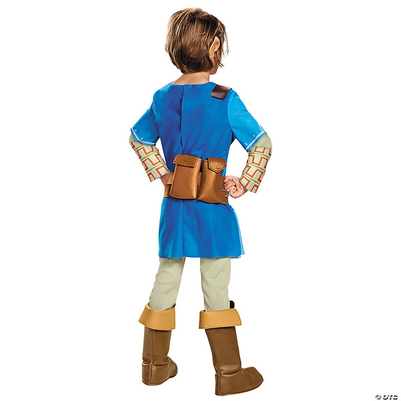 Boy's Deluxe The Legend of Zelda: Breath Of The Wild Link Costume - Small 4-6