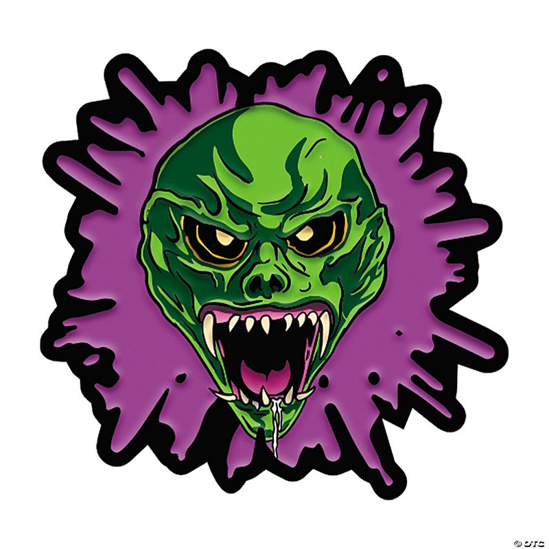 Goosebumps Haunted Mask Full-Color Enamel Pin Costume Accessory