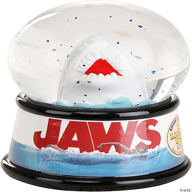 JAWS Light-Up Mini Snow Globe  3 Inches Tall