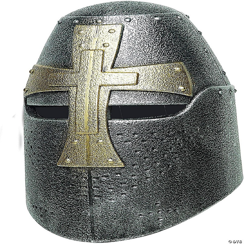 Knight Bucket Helmet Adult Costume Accessory