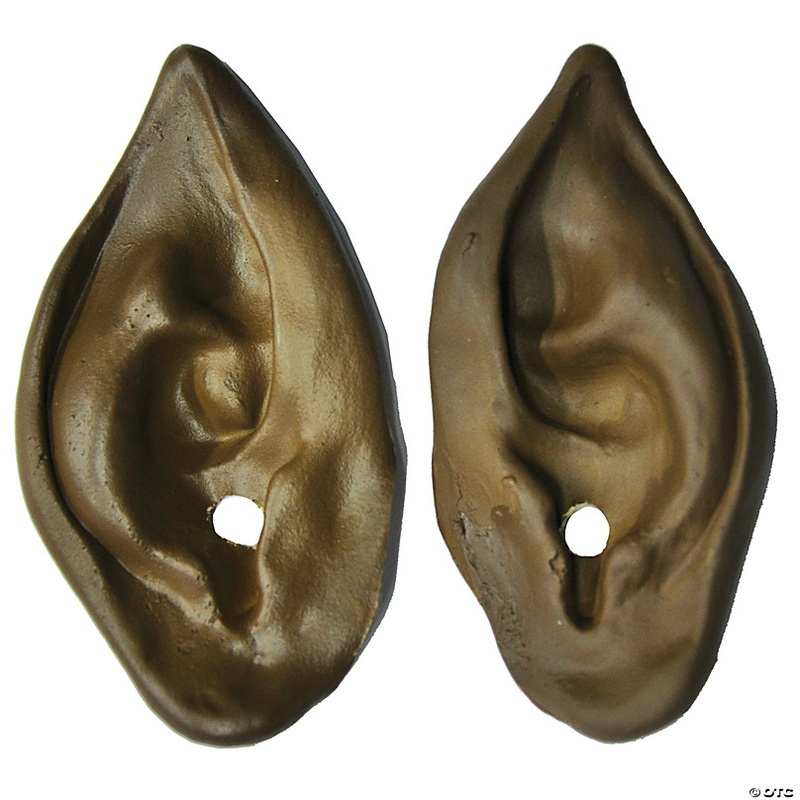 Pointed Latex Ears Werewolf Brown
